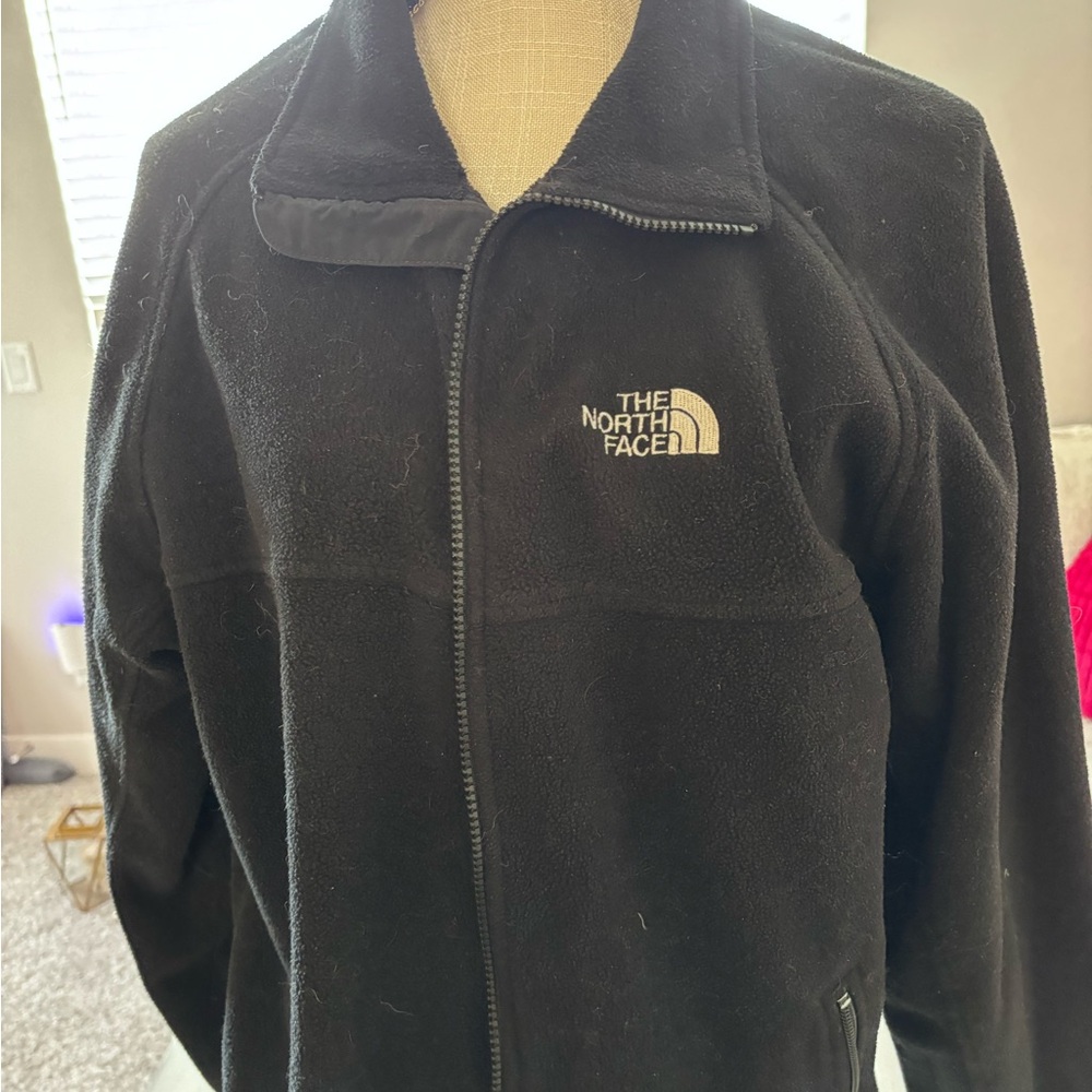 🌼🌼🌼North Face Black Fleece jacket🌼🌼🌼Size M🌼🌼 - Picture 3 of 11